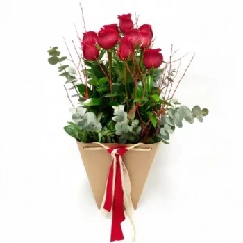 Madrid Online kukkakauppias - Romanttinen kauppa Kimppu