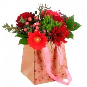 flores Madrid floristeria -  Amor kraft Ramos de  con entrega a domicilio