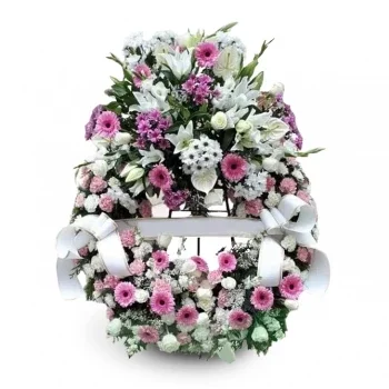 Mijas / Mijas Costa Blumen Florist- Ruhiger Erinnerungskreis Blumen Lieferung