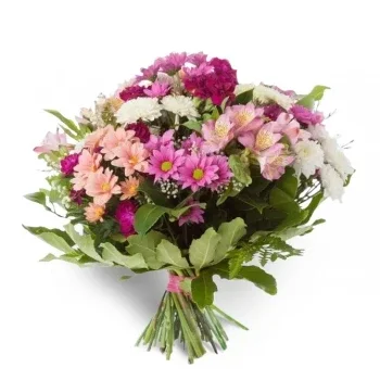 flores Masamagrell floristeria -  Conjunto de floración alegre Ramos de  con entrega a domicilio