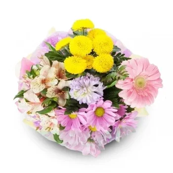fleuriste fleurs de Alhaurin de la Torre- Bouquet De Tons Jaunes Fleur Livraison
