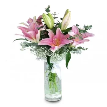 Кала Лонга цветя- Букет от лилии Цвете Доставка