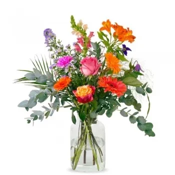 ארטסווארד-נורד פרחים- מלודית קסם אלמוגים פרח משלוח