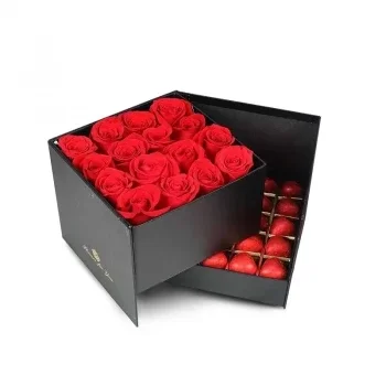 Hur al-Anz Shraq flowers  -  Intense Affection Package Flower Delivery