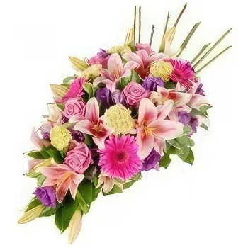 fleuriste fleurs de Sofia- Douces fleurs d’adieu Bouquet/Arrangement floral