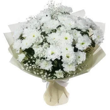 불가리아 꽃- 정중한 작별 인사 꽃 배달