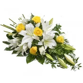 Sofia bunga- Penghormatan Lily dan Mawar yang Anggun Bunga Pengiriman