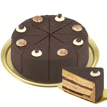 Лайпциг цветя- Десертна торта Тирамису Цвете Доставка