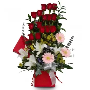 Рамбо - Сен Луи - Коломбие цветя- Изгарящи желания Цвете Доставка