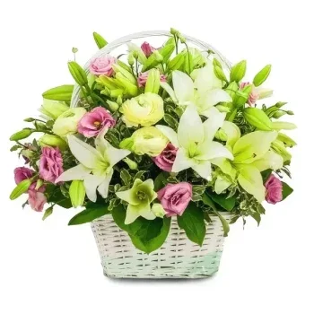 Mallorca flowers  -  Elegance Basket