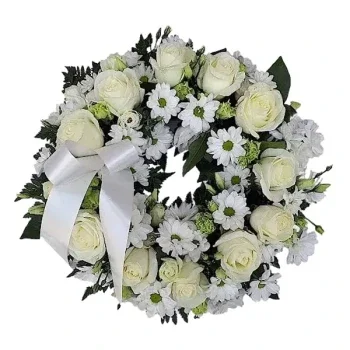 Mallorca flowers  -  Small Funeral Wreath