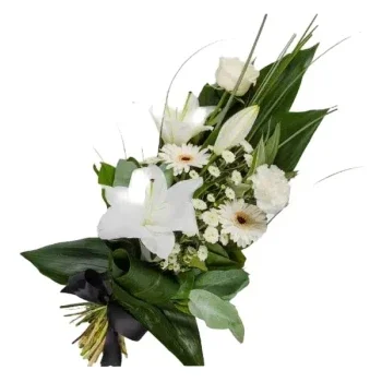 מיורקה פרחים- גוונים לבנים