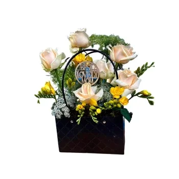 بائع زهور هرجل- باقة أزهار البهجة زهرة التسليم