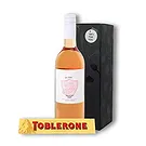 Rappoltenreith flowers  -  Rose Wine Giftset Flower Bouquet/Arrangement