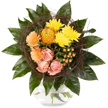 Courcelles flowers  -  Whispering Willow Bouquet Flower Delivery