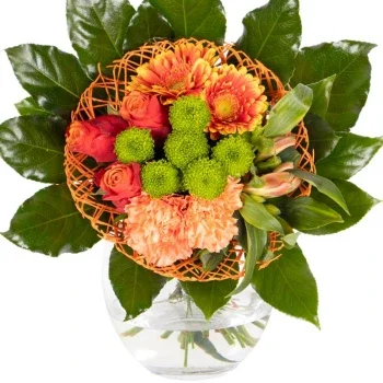 fleuriste fleurs de Frankfurt- Bouquet Délicat De Paysage De Rêve