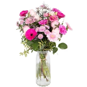 Courcelles flowers  -  Radiant Rainbow Bouquet Flower Delivery