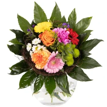 Courcelles flowers  -  Tranquil Tropics Bouquet Flower Delivery