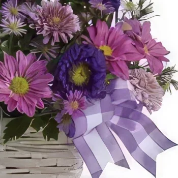 fleuriste fleurs de Tallinn- Un panier de beauté Bouquet/Arrangement floral