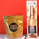 Frankfurt-virágok- Alkoholmentes Sparkle & Enjoy ajándékdoboz Virágkötészeti csokor