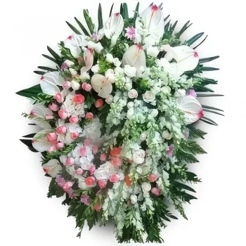 Portimao kvety- Posledná pocta Aranžovanie kytice