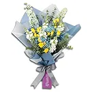 Garhoud flowers  -  Light Blue  Flower Bouquet/Arrangement