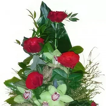 Krakkó-virágok- Luxus doboz Virágkötészeti csokor