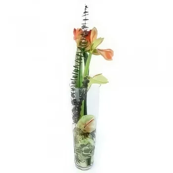 リヨン 花- 高さアトランタの花の集まり 花束/フラワーアレンジメント