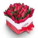 Douglas Blumen Florist- Rosa Kiste Bouquet/Blumenschmuck