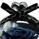 Jumeirah flowers  -  Black Preserved Rose Flower Bouquet/Arrangement