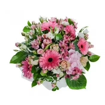Benalmadena blomster- Nydelig rosa Blomsterarrangementer bukett
