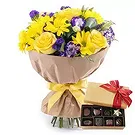 Budapest flowers  -  HEROINE - FLOWER & CHOCOLATE Flower Bouquet/Arrangement