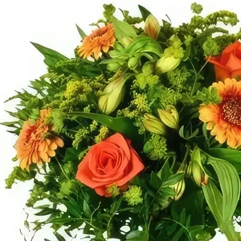 Sheffield blomster- Bright Blaze Blomst buket/Arrangement