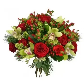 flores Manchester floristeria -  Ramo de Belleza Ruborizante Ramo de flores/arreglo floral