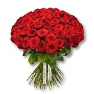 Garhoud flowers  -  Bold & Beautiful Red Rose Bouquet Flower Bouquet/Arrangement