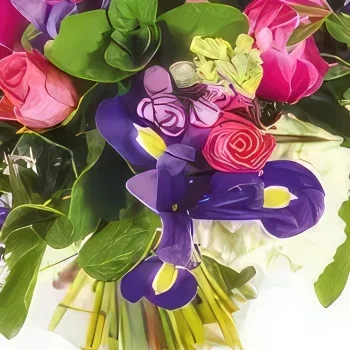 Tarbes цветя- Boréales кръгъл букет Букет/договореност цвете