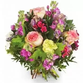fiorista fiori di Aigues-Juntes- Bouquet di campagna Fiore Consegna