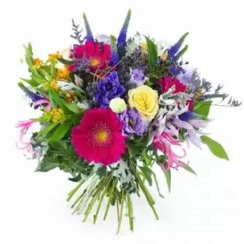 모나코 꽃- 화려한 컨트리 부케 타라고나 꽃 배달