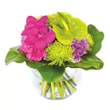 French Guiana flowers  -  Boudoir flower bouquet Delivery
