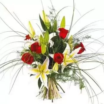 Aizelles kwiaty- Bukiet kwiatów księżnej Kwiat Dostawy