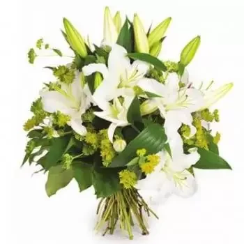 fleuriste fleurs de Montpellier- Bouquet de lys Coton Fleur Livraison