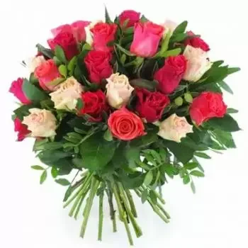 flores Aigues-Vives floristeria -  Ramo de rosas Amberes Ramos de  con entrega a domicilio