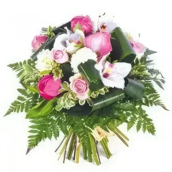 flores Burdeos floristeria -  Ramo de flores caribeñas Ramo de flores/arreglo floral