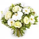 flores de Paris- Buquê de flores Dream White Bouquet/arranjo de flor