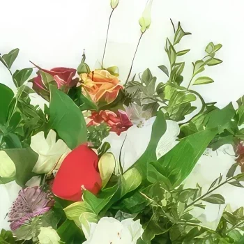 Paris Blumen Florist- Blumenstrauß Esmeralda Bouquet/Blumenschmuck