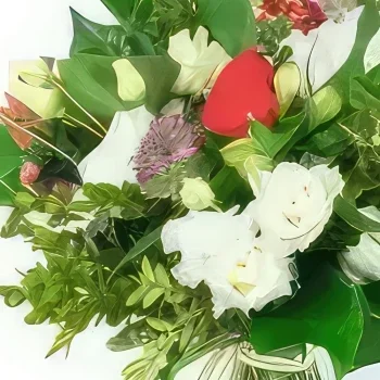 fiorista fiori di bordò- Mazzo di fiori Esmeralda Bouquet floreale