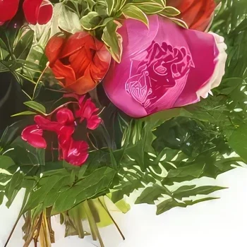 Lyon-virágok- Virágcsokor Penelope Virágkötészeti csokor