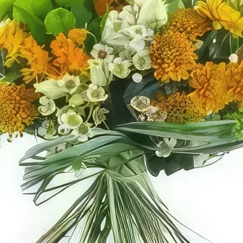Tarbes cvijeća- Buket narančastog cvijeća Turin Cvjetni buket/aranžman