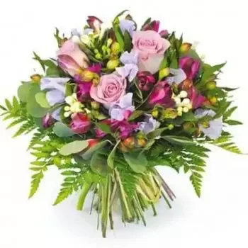 fiorista fiori di Alincthun- Eclat bouquet rotondo Fiore Consegna