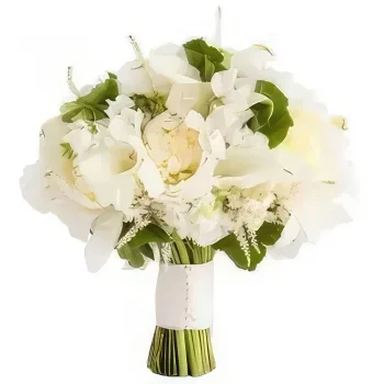 fleuriste fleurs de Tenerife- Romance d'ivoire Bouquet/Arrangement floral